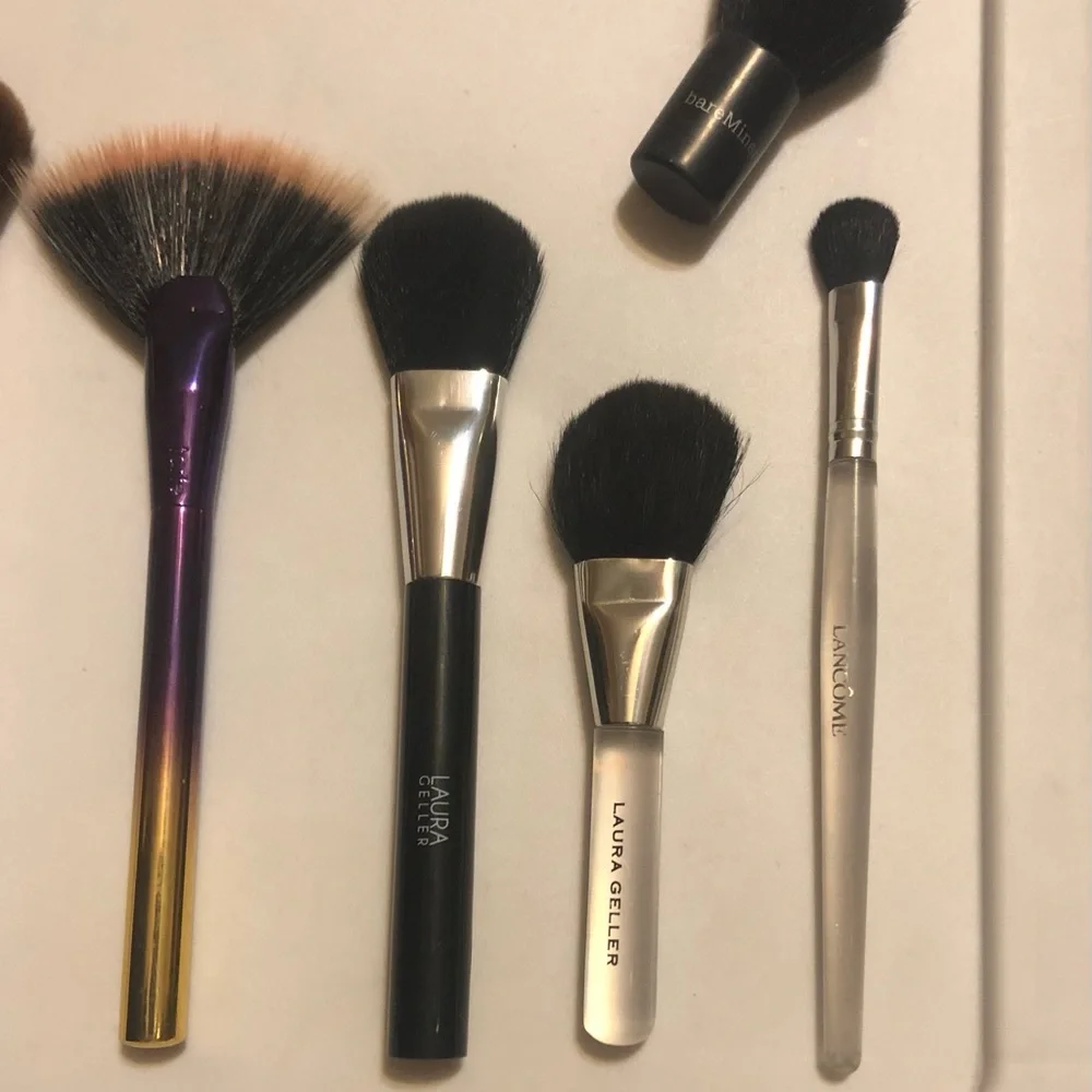 Laura Geller, TARTE, BareMinerals Makeup Brushes